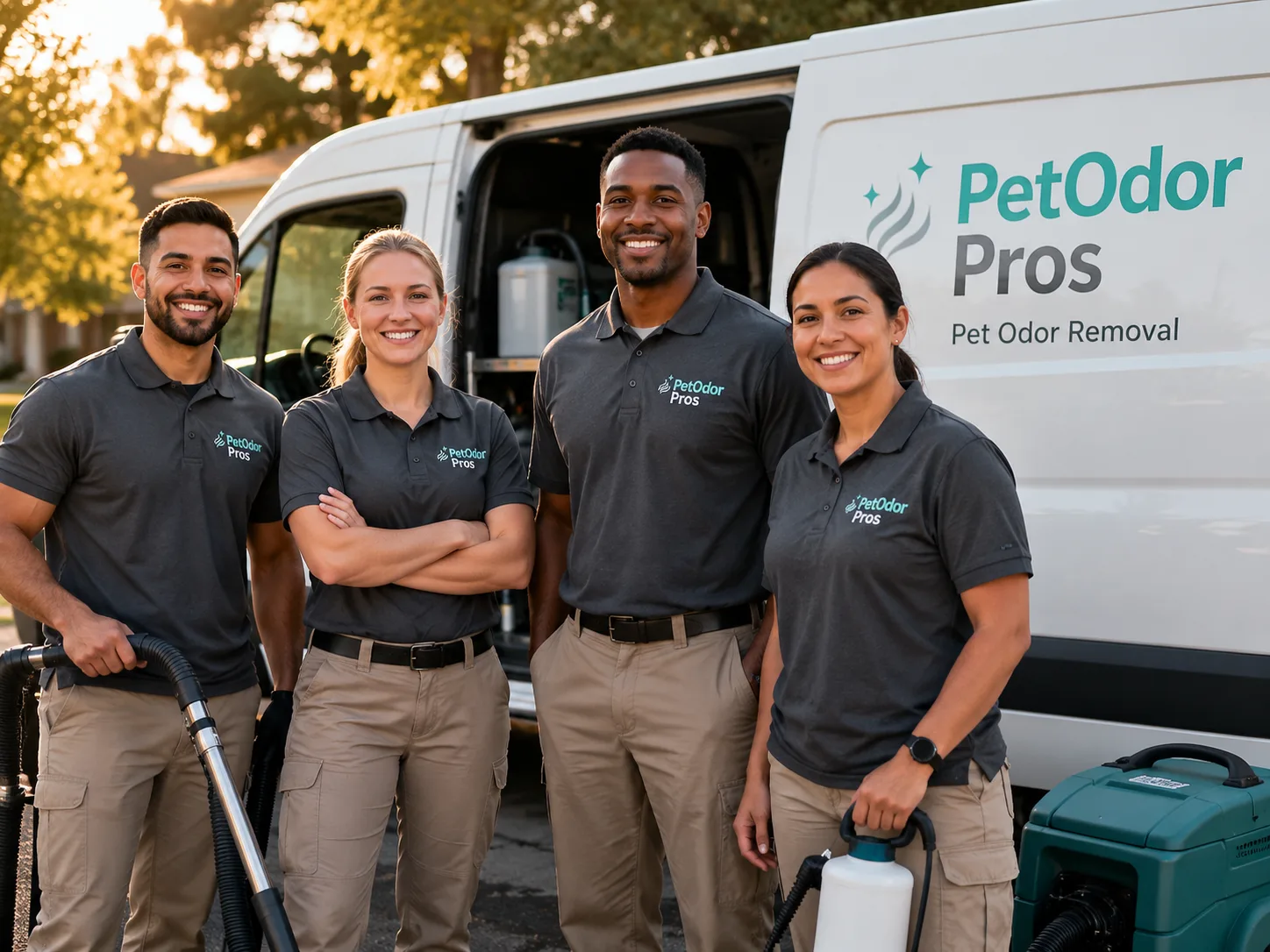 Pet Odor Removal team serving Roulette, PA
